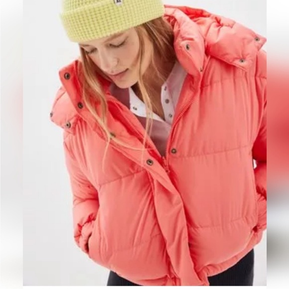 Pink puffer coat🔥 brand 🆕 - Picture 8 of 9